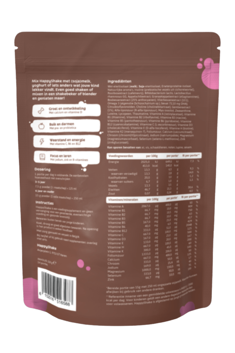 HappyShake Chocolade